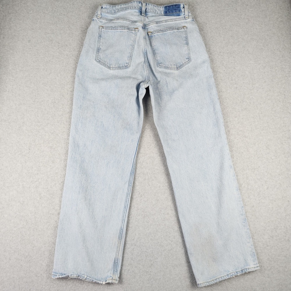 Abercrombie & Fitch Jeans Women's 30/10S Light Wash 90s Relaxed High Rise Curve - Picture 3 of 9
